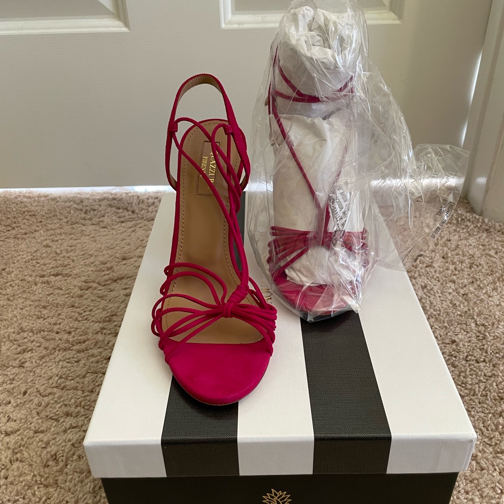 美品アクアズーラ　36サイズ Aquazzura | Shoes | Aquazzura New Sandal Size 36 | Poshmark